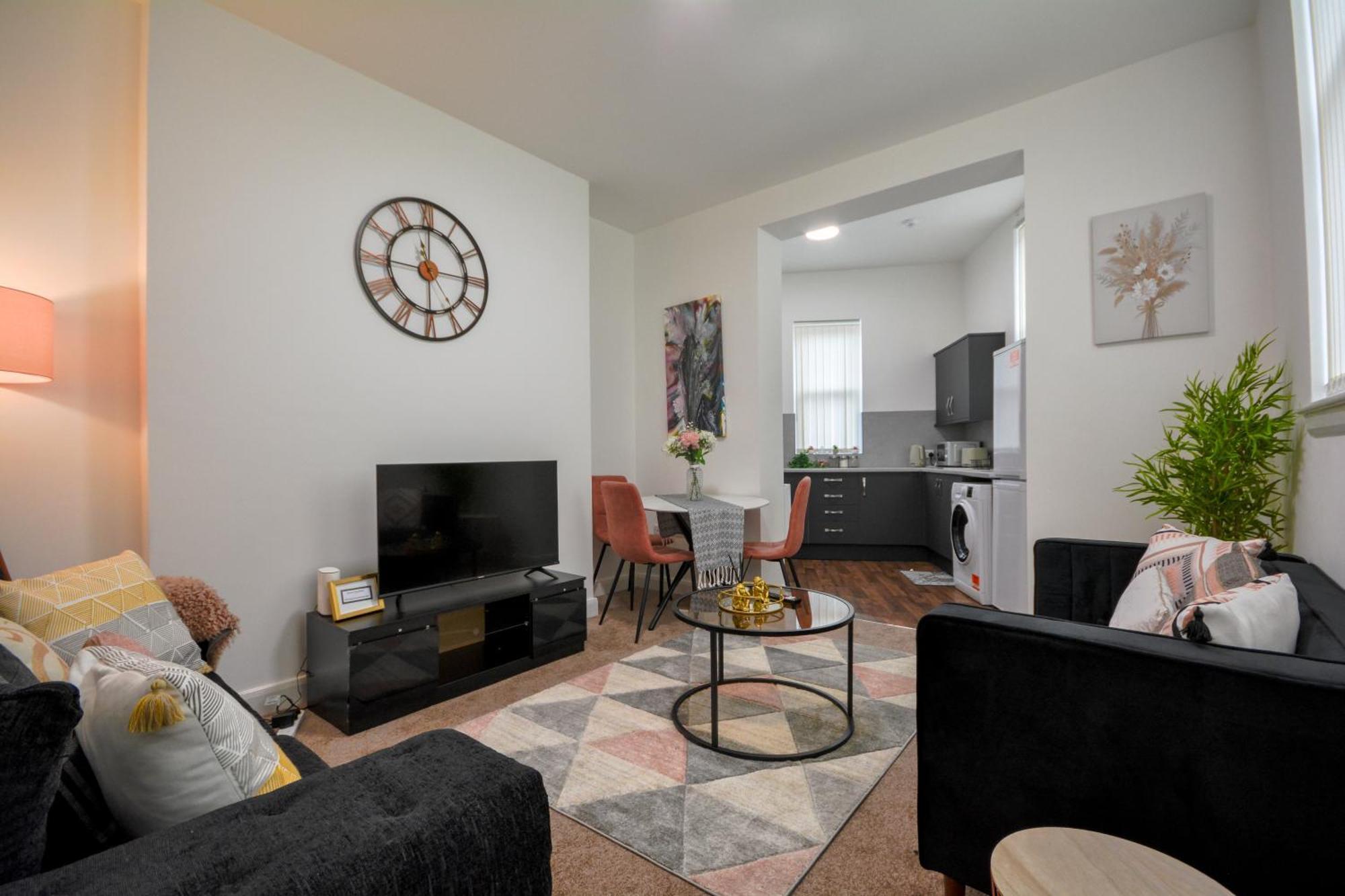 מנצ'סטר Stylish Suite With Free Parking מראה חיצוני תמונה