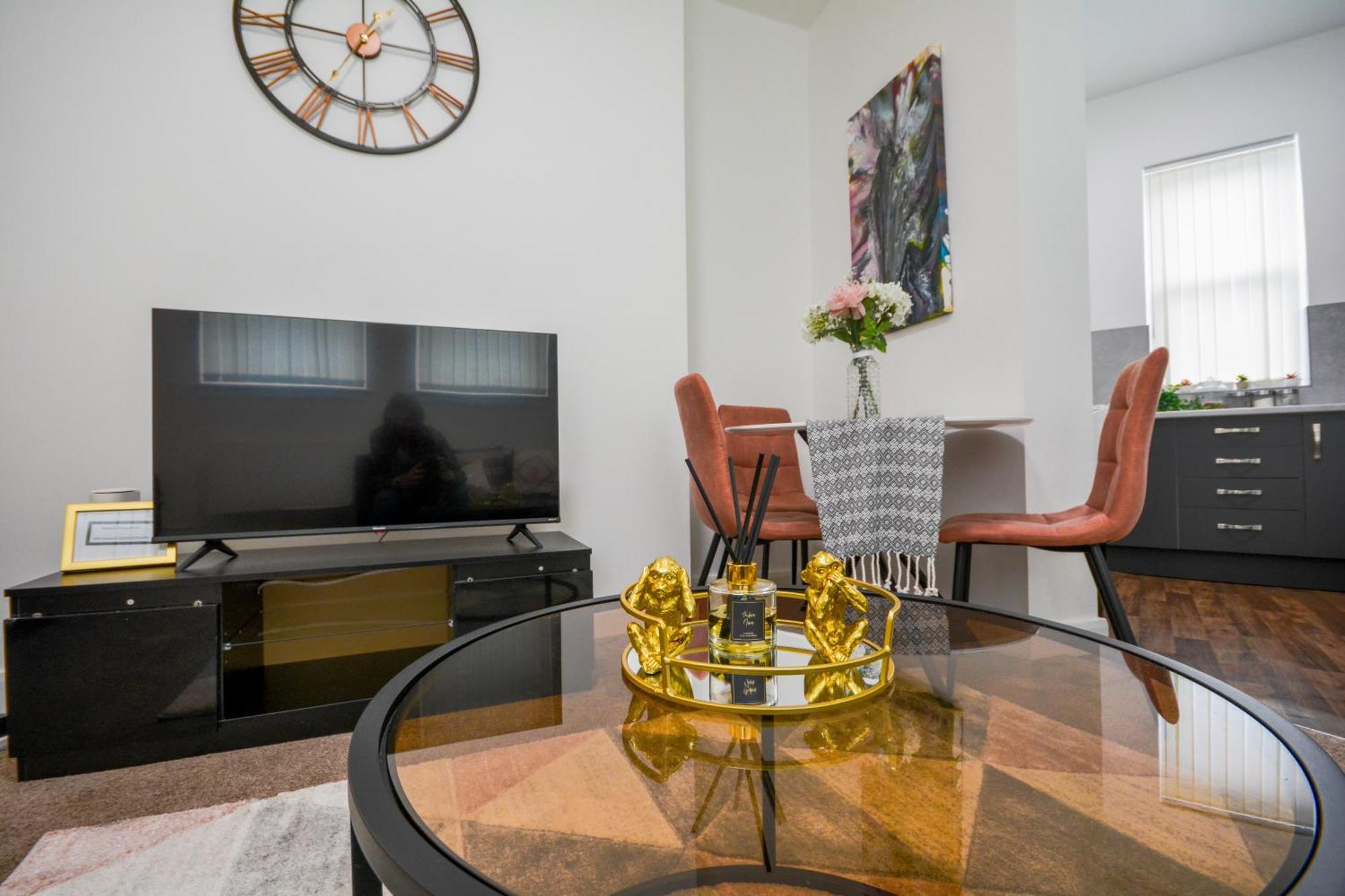 מנצ'סטר Stylish Suite With Free Parking מראה חיצוני תמונה